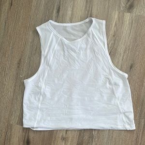White Lululemon Tank Top
